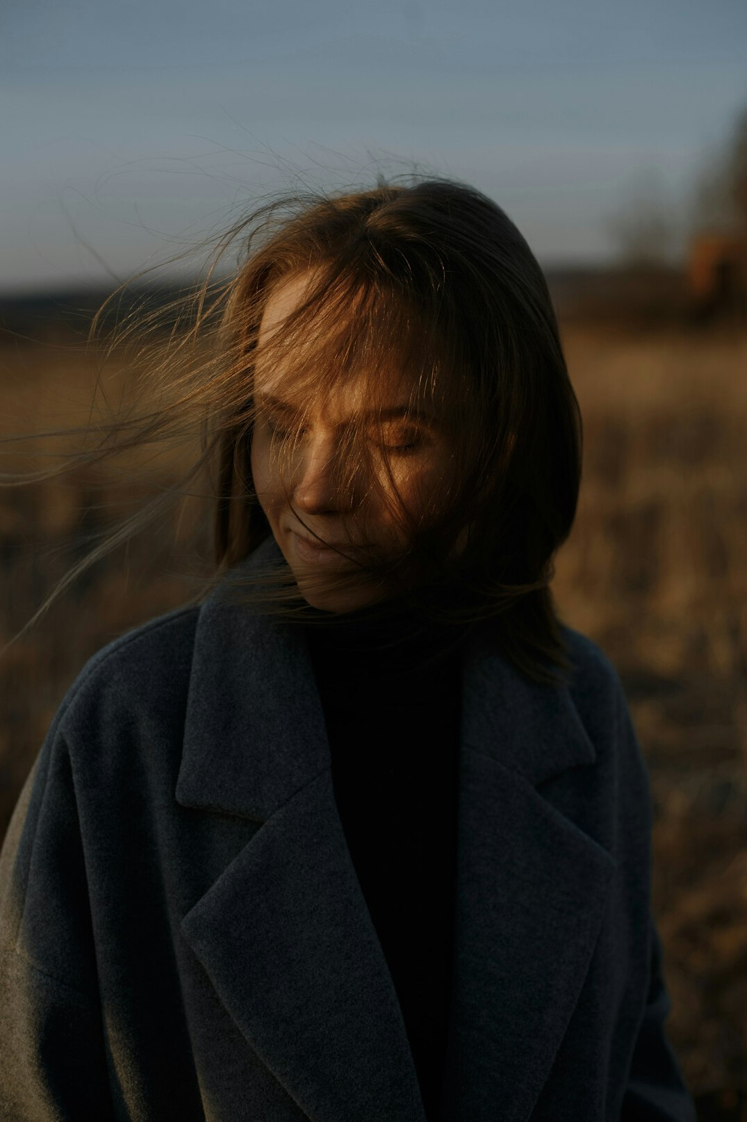 Portrait of a smiling woman in a blazer