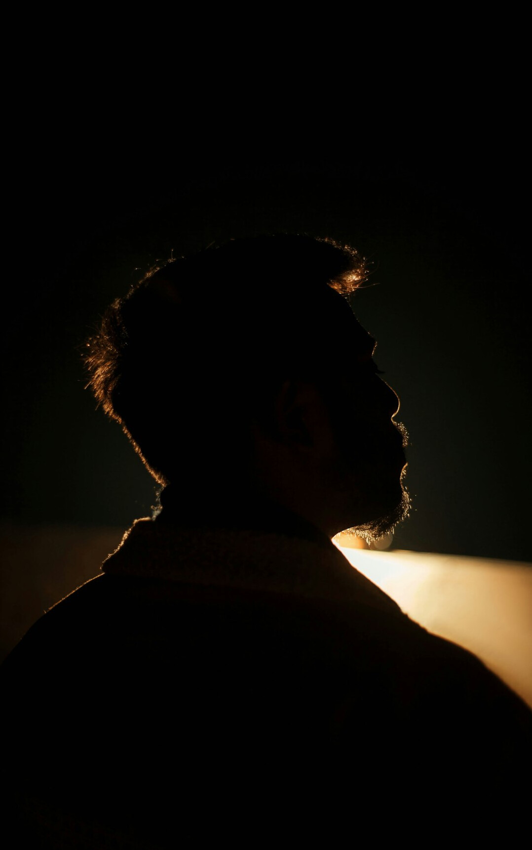 Portrait of a bearded man